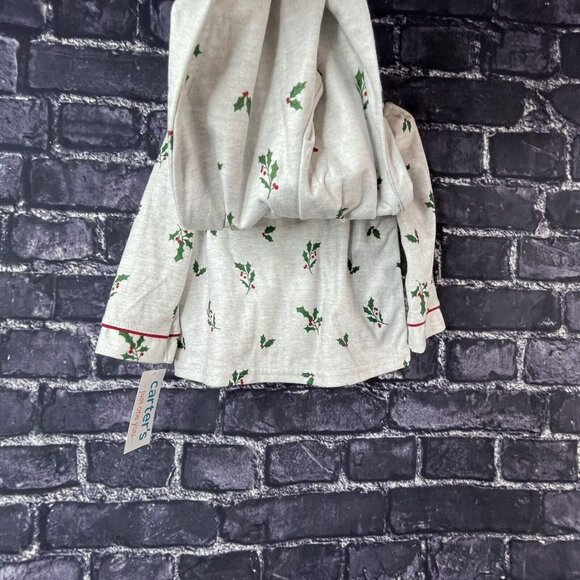 Carter's Just One You 12 Month 2-piece Pajama Set Mistletoe - Picture 14 of 14